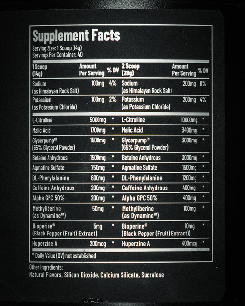 Supplement Facts